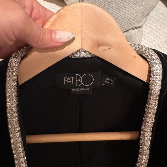 PATBO -  Cutout Mini Dress In Black - Picture 5 of 10